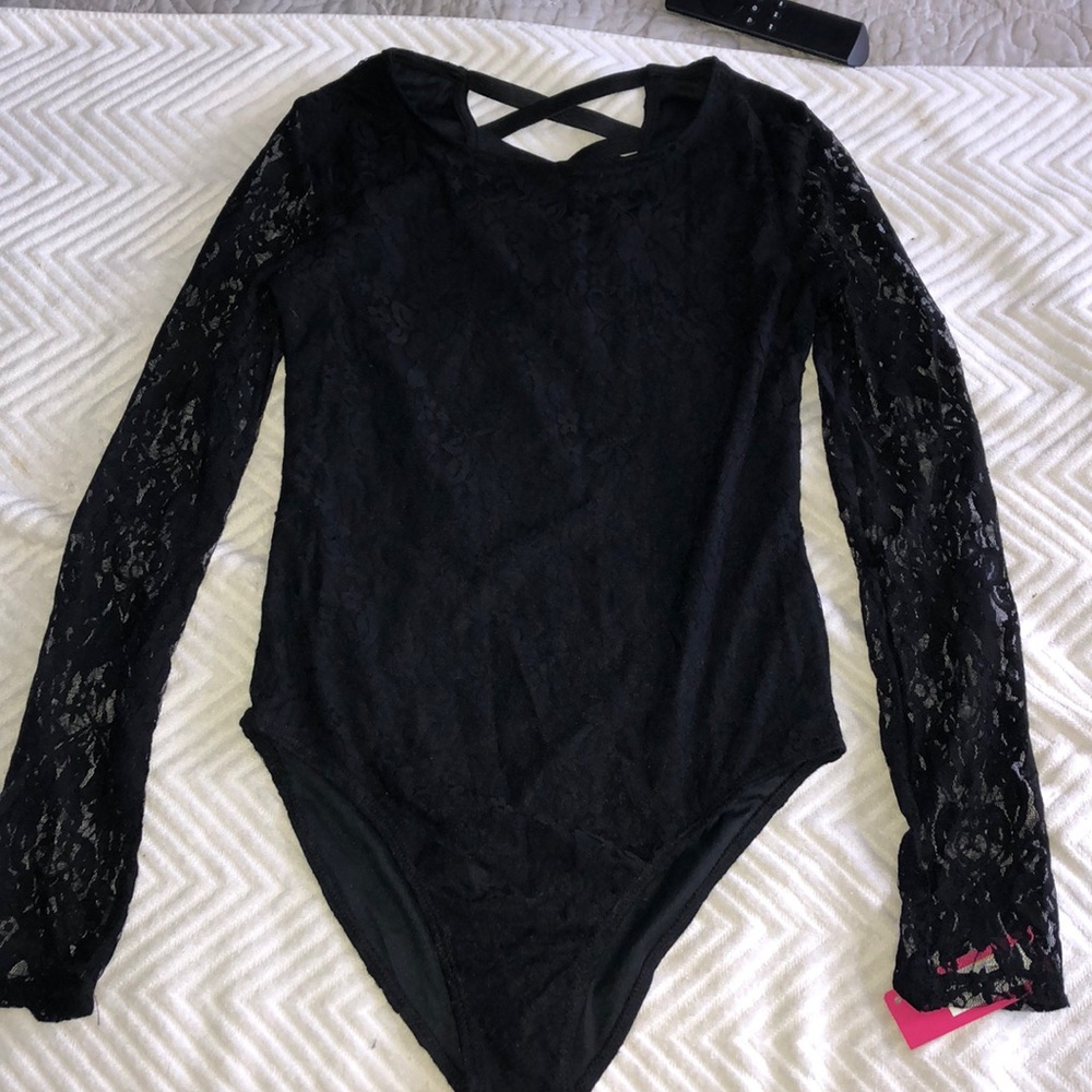 Black Lace Bodysuit